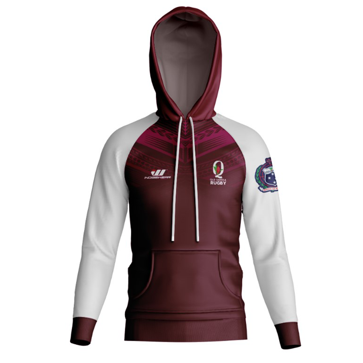 QLD Samoa Rugby Purple Hoodie