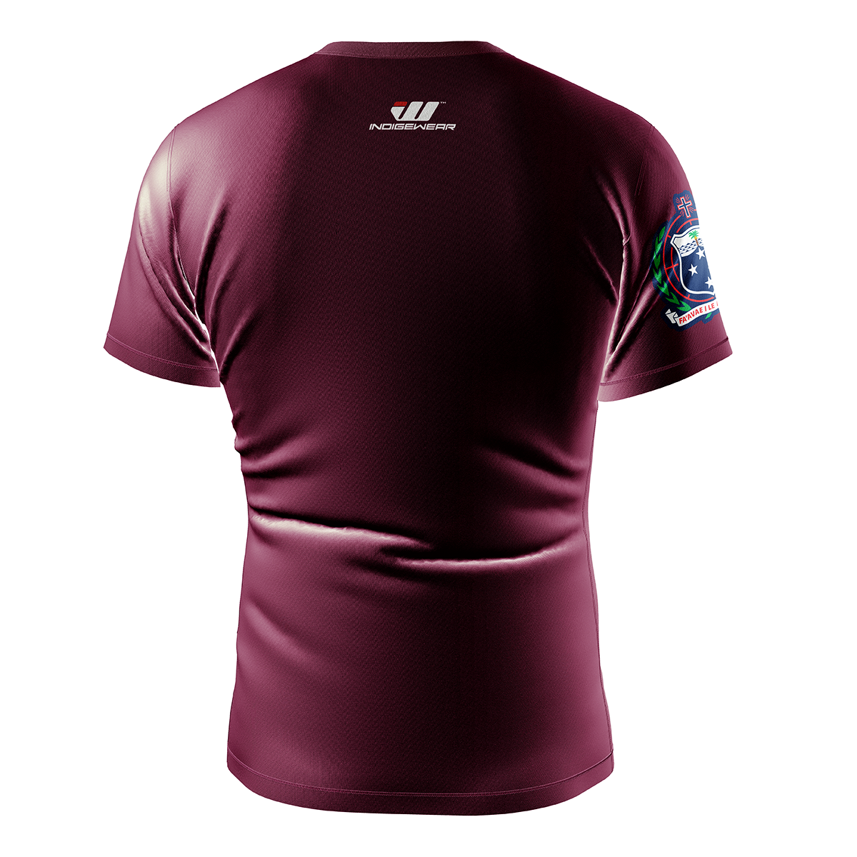 QLD Samoa Rugby Supporter Tee - Purple